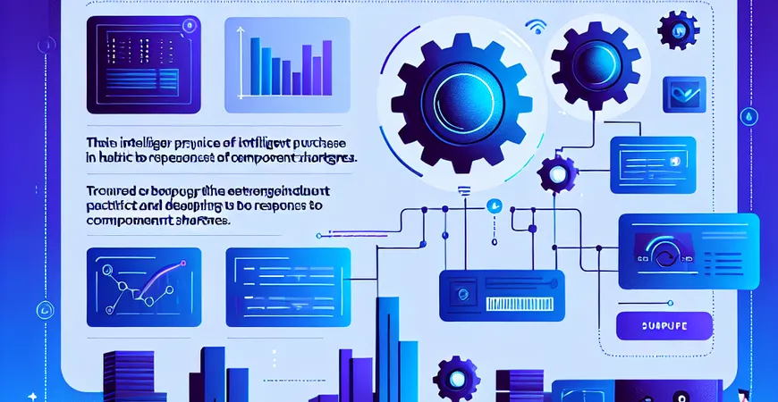  电子制造行业ERP实践：如何应对元器件短缺的智能采购  